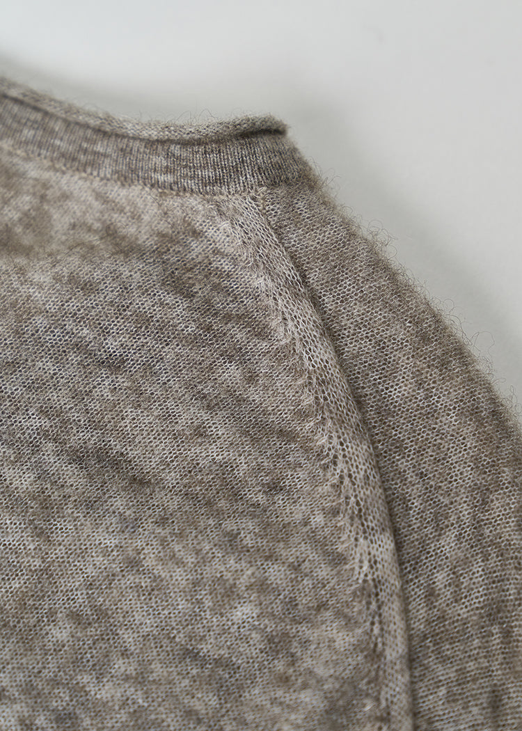 Custom spun fine yak cashmere three-piece set