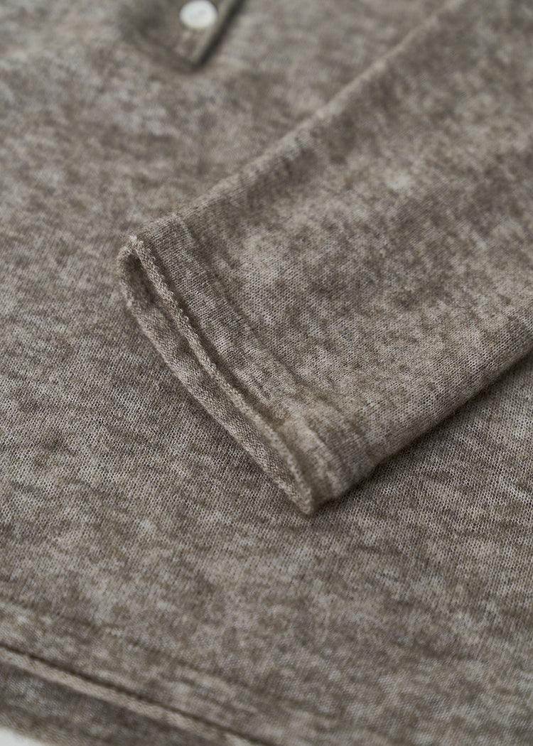 Custom spun fine yak cashmere three-piece set