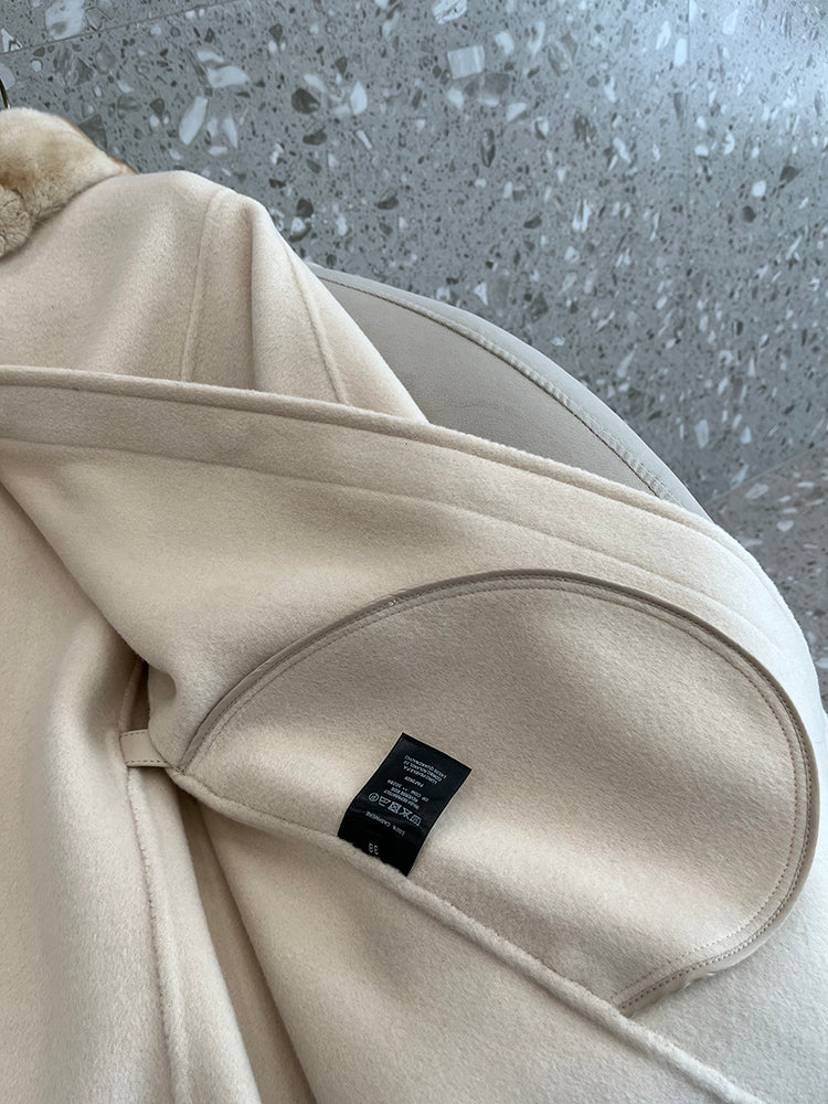 Cashmere Cape Rabbit Fur