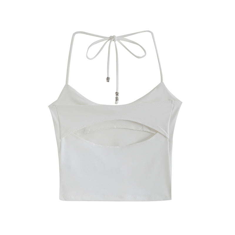 Hot girl halter neck camisole