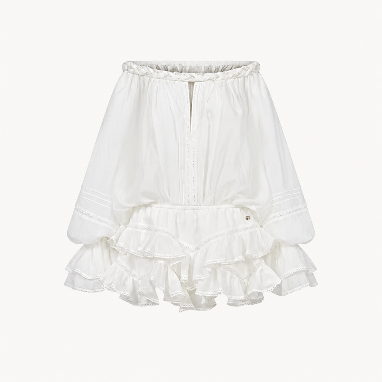 RUFFLE OFF-SHOULDER TOP