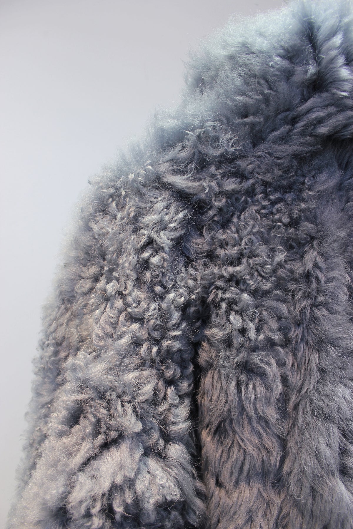 Spanish Tuscan sheepskin one-piece lapel jacket