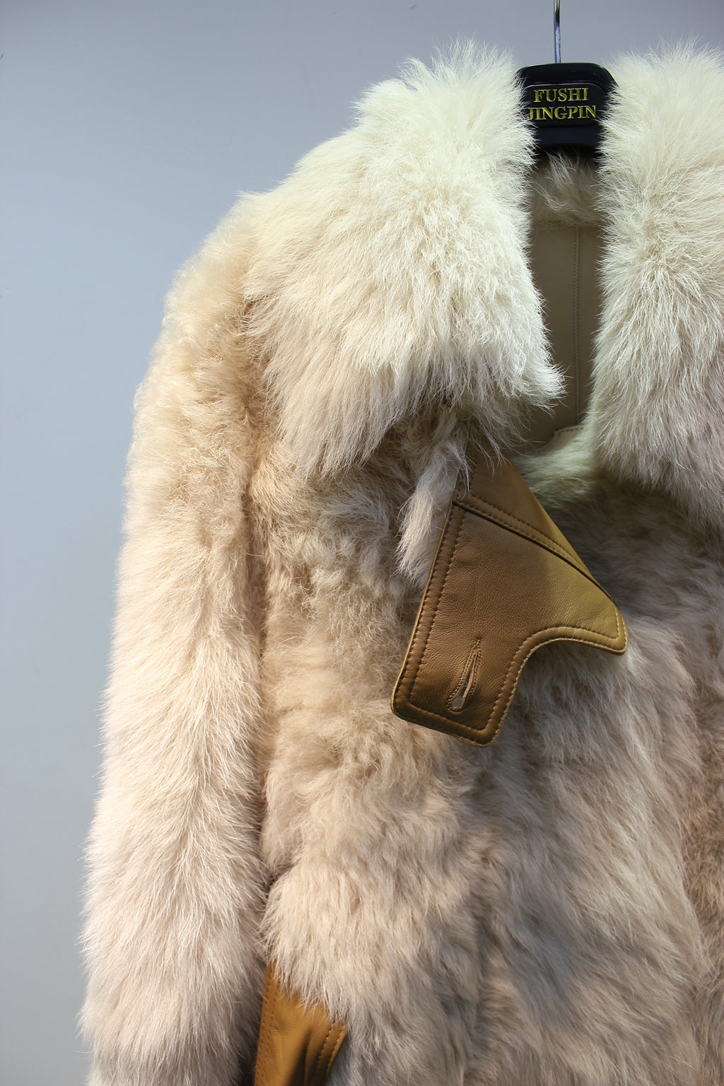 Spanish imported Tuscan sheepskin long BV jacket
