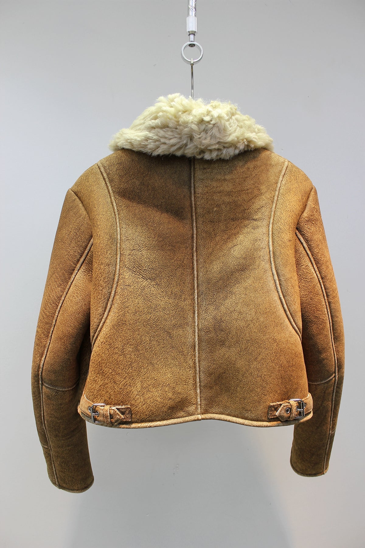 Lmported sheepskin short coat