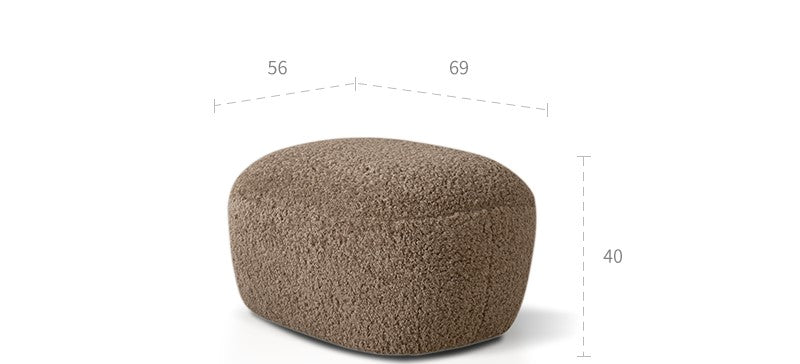 Big White Bear Leisure Chair Lamb Velvet French Cream Style Single Sofa Chair Living Room Bedroom Leisure Sofa