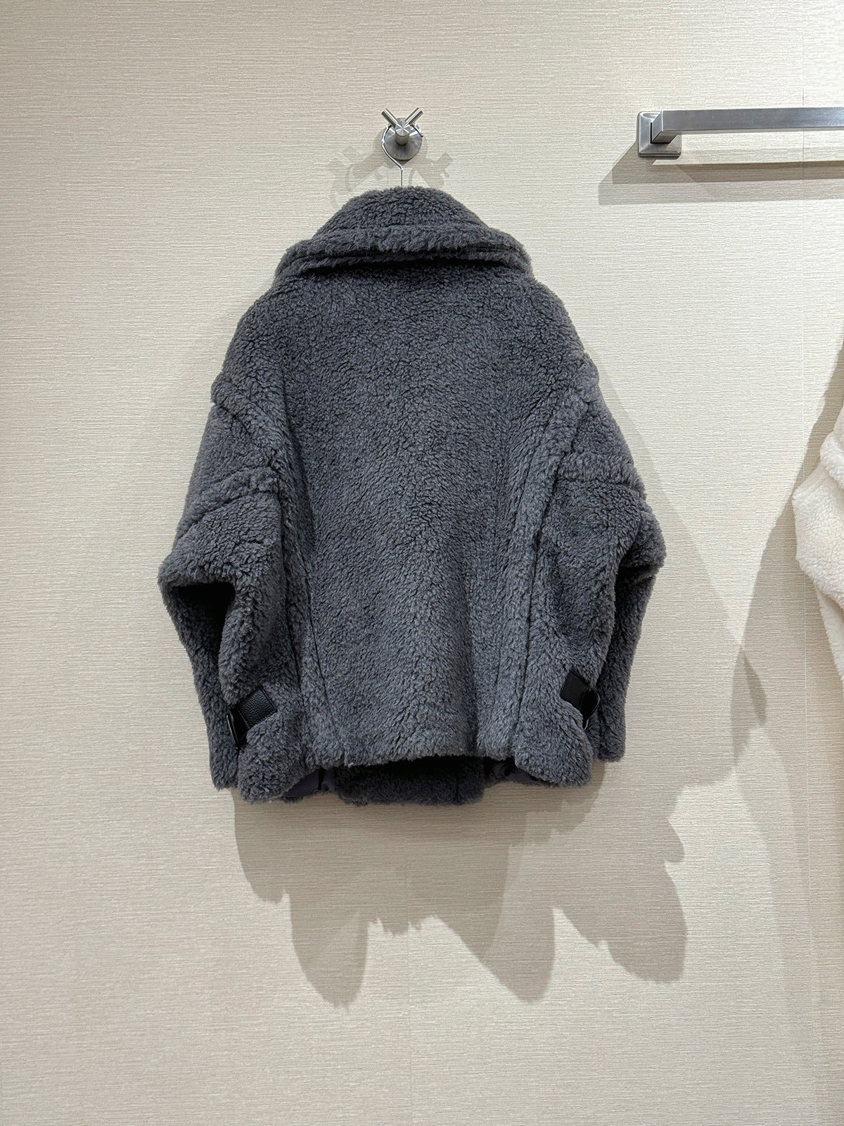 Biker Teddy Bear Alpaca Fur Jacket