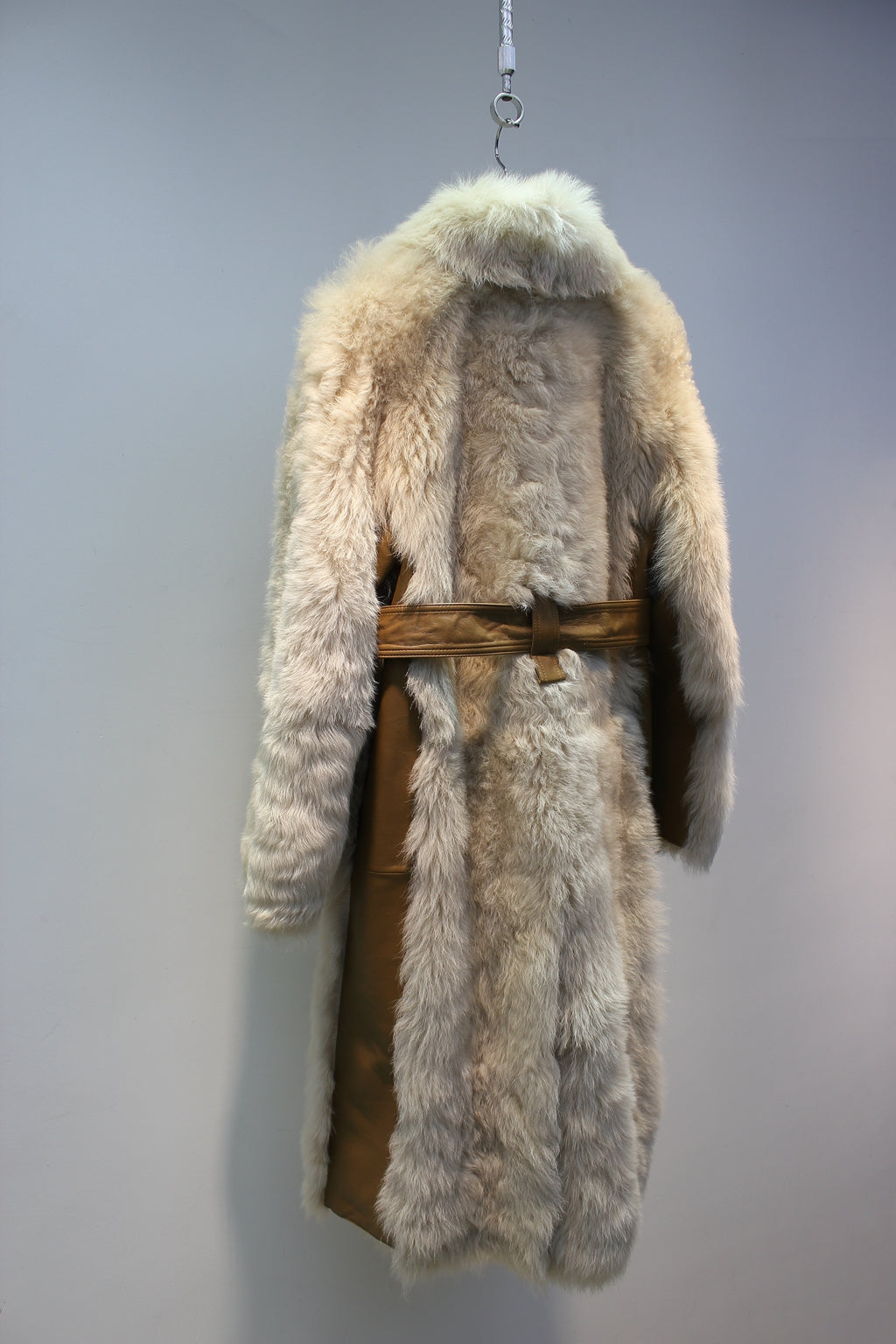 Spanish imported Tuscan sheepskin long BV jacket
