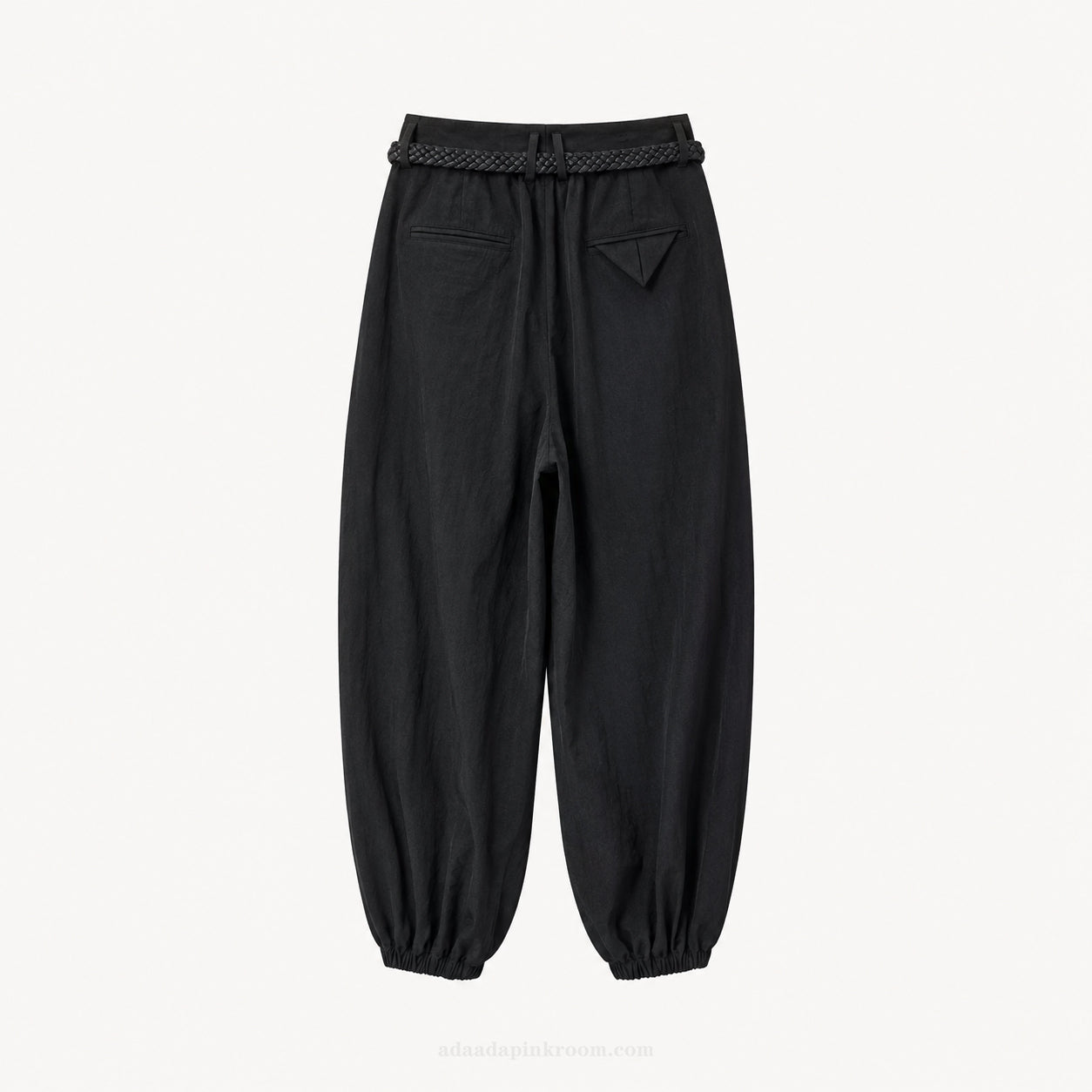 Belted Jogger Pants