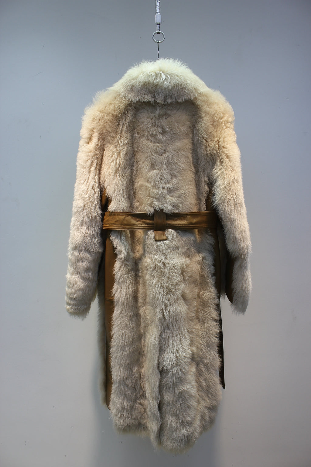 Spanish imported Tuscan sheepskin long BV jacket