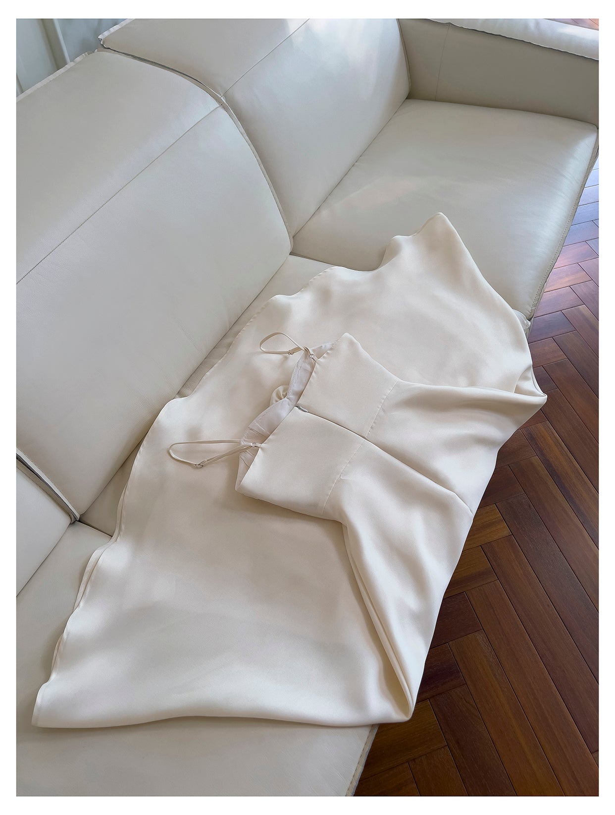 Floral Satin Party Gown Dress