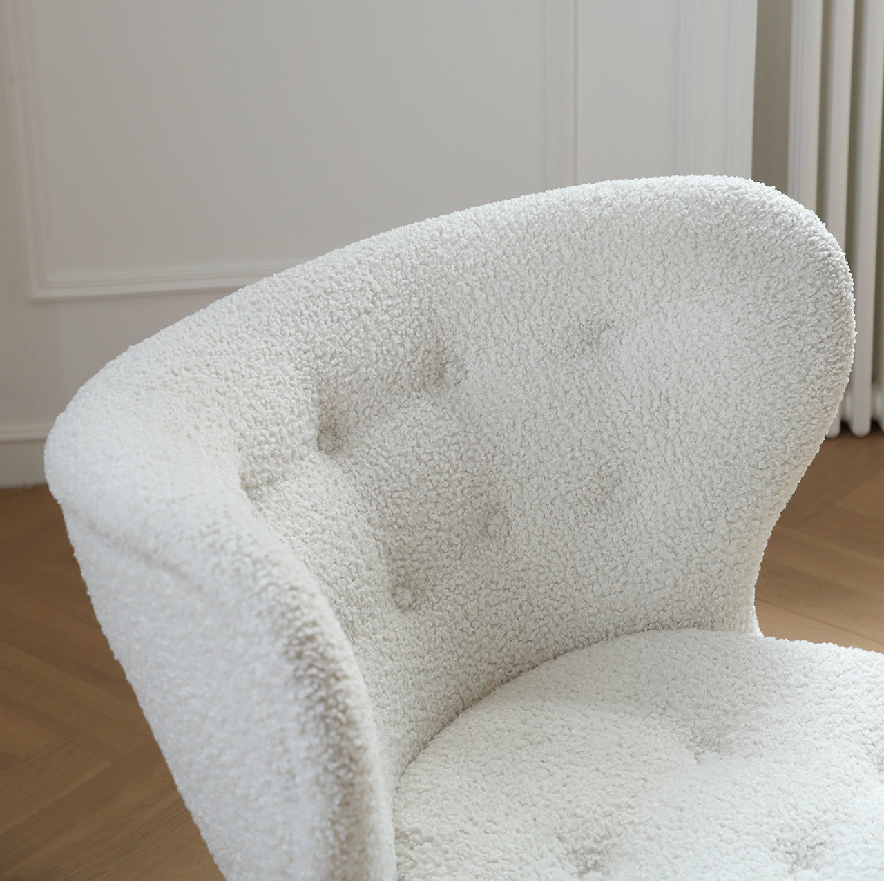 Nordic single sofa chair living room sherpa leisure chair designer modern simple lazy chair