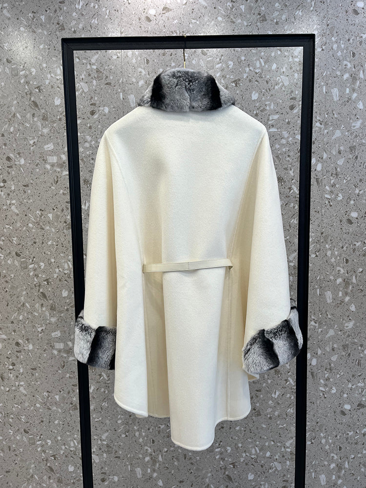 Cashmere Cape Rabbit Fur