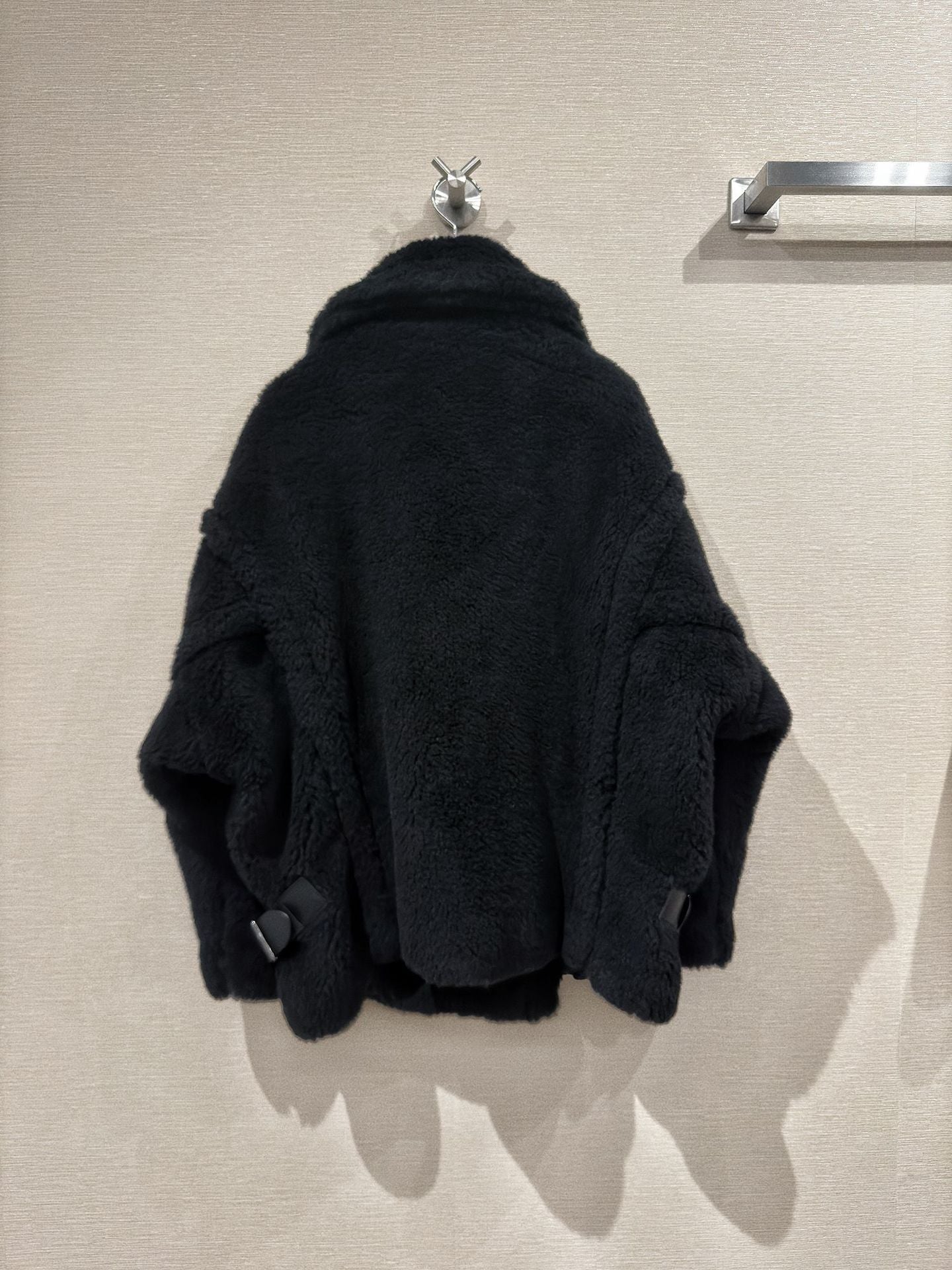 Biker Teddy Bear Alpaca Fur Jacket