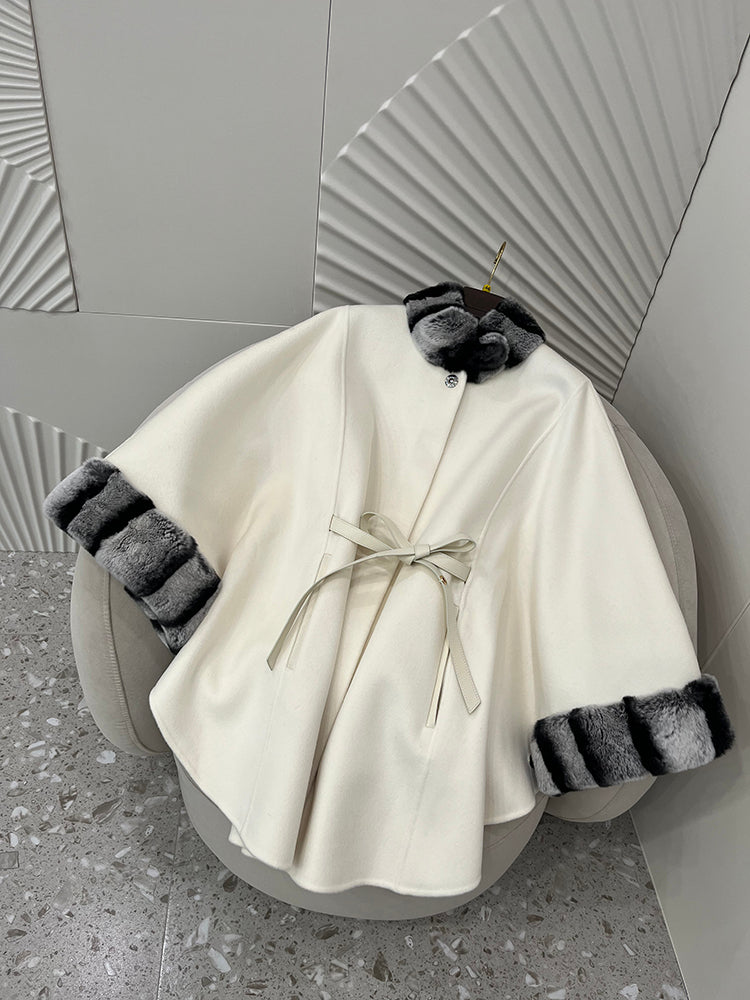 Cashmere Cape Rabbit Fur