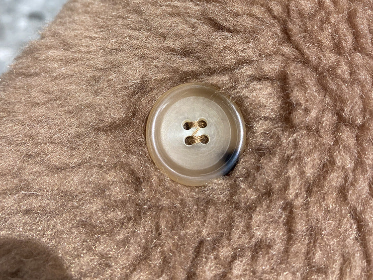 Biker Teddy Bear Alpaca Fur Jacket