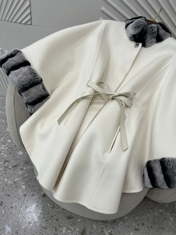 Cashmere Cape Rabbit Fur
