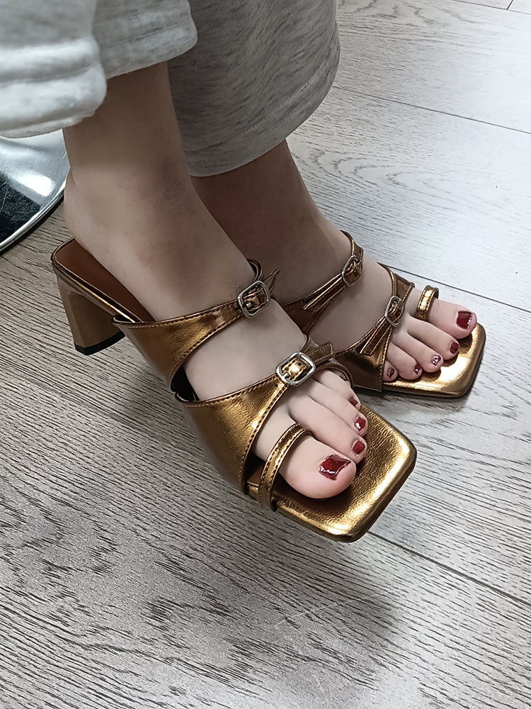 Women's french flip flops