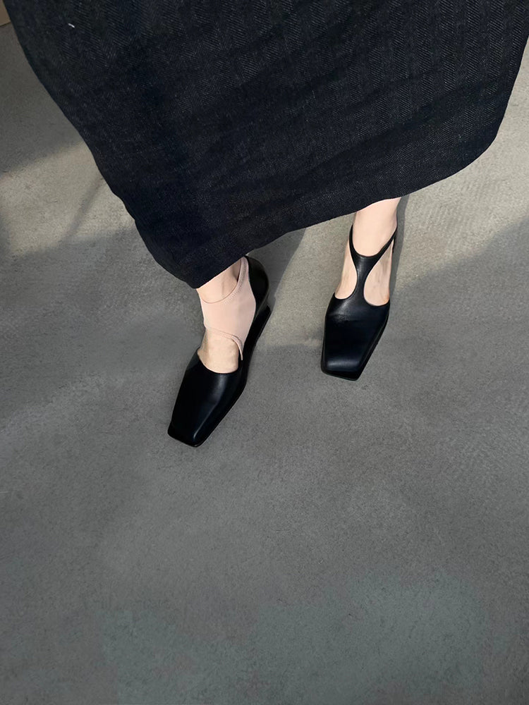 European and American wedge heels with fashionable temperament and versatile high heels