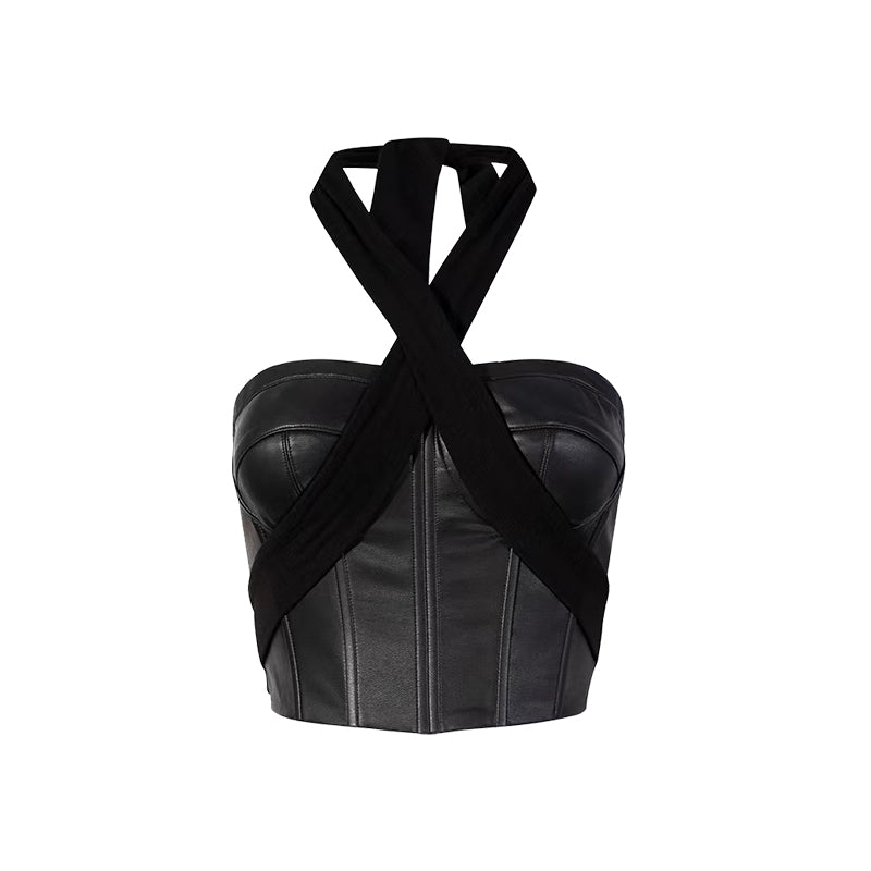Black camisole short style hot girl style