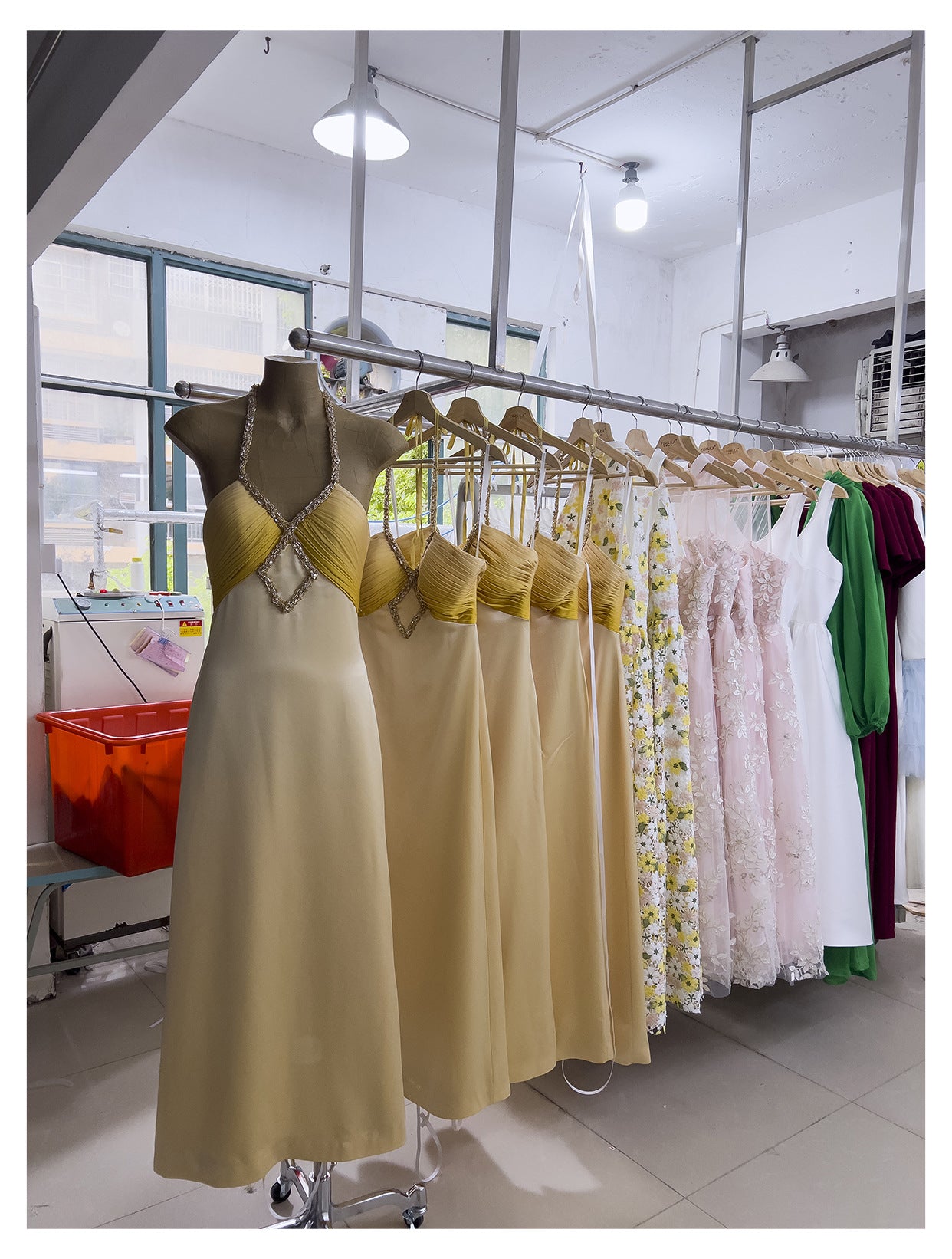 French slim fit evening dress
