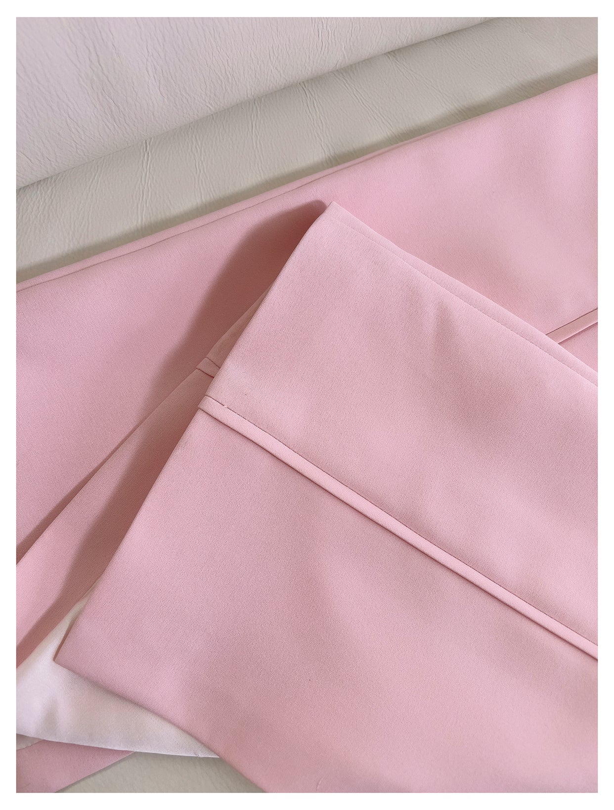 Pink bow waist slimming long dress, high-end suspender dress