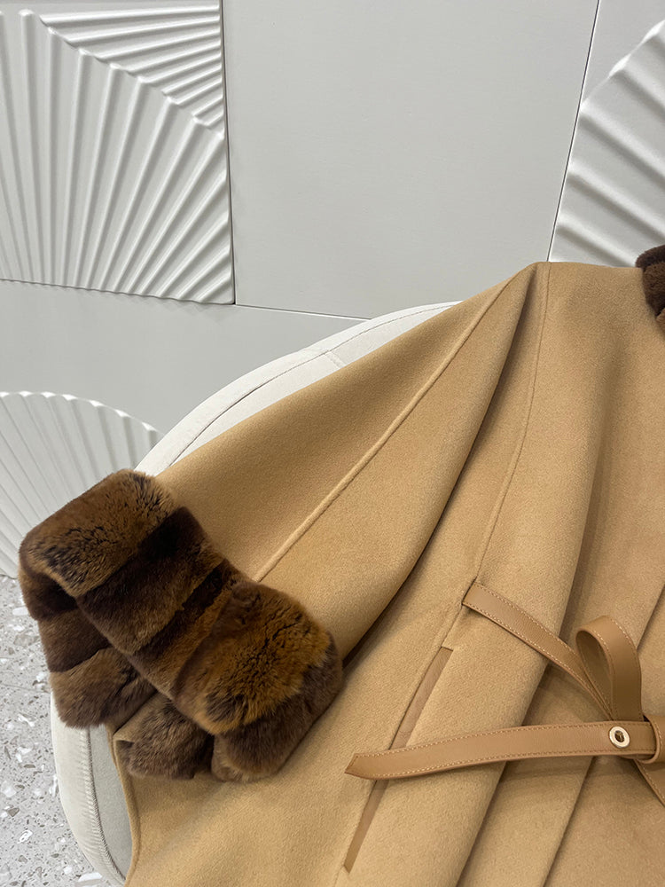 Cashmere Cape Rabbit Fur