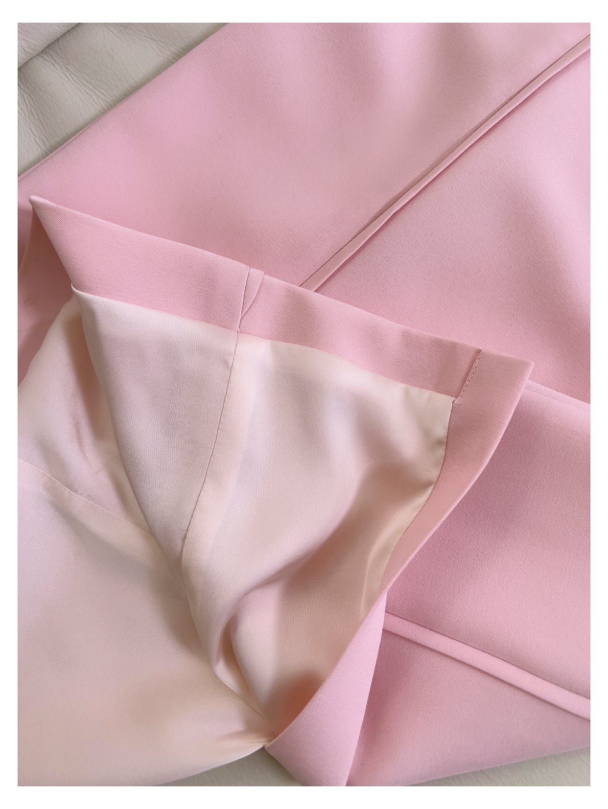 Pink bow waist slimming long dress, high-end suspender dress