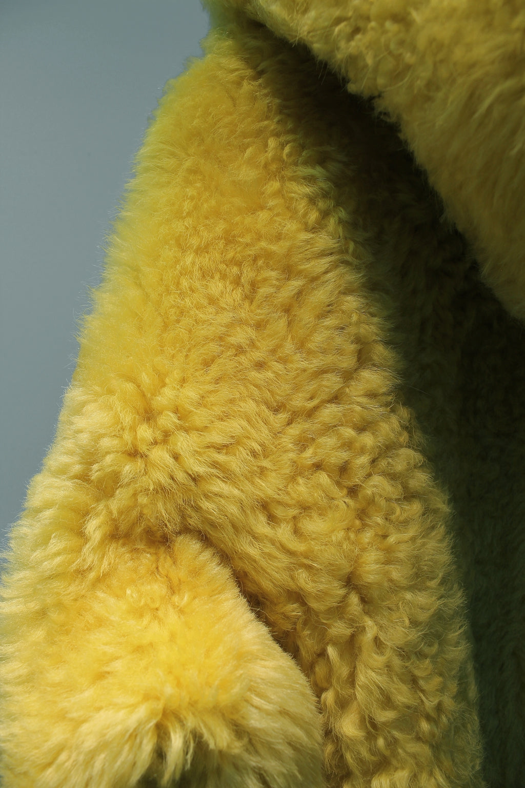 Lmported sheepskin one-piece bear hooded short coat