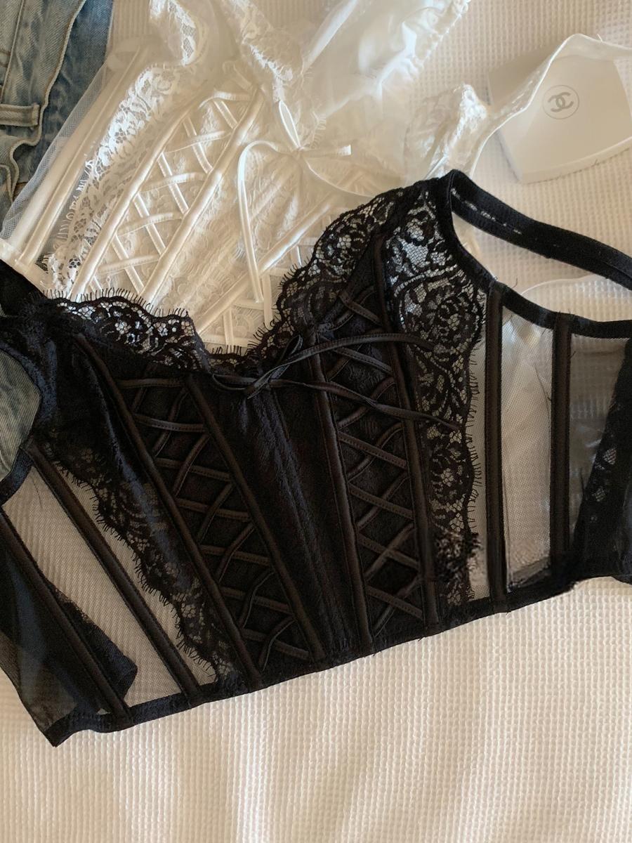 European and American French retro lace sexy underwear