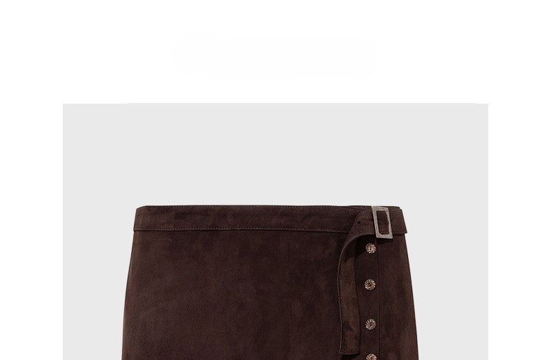 American retro short skirt