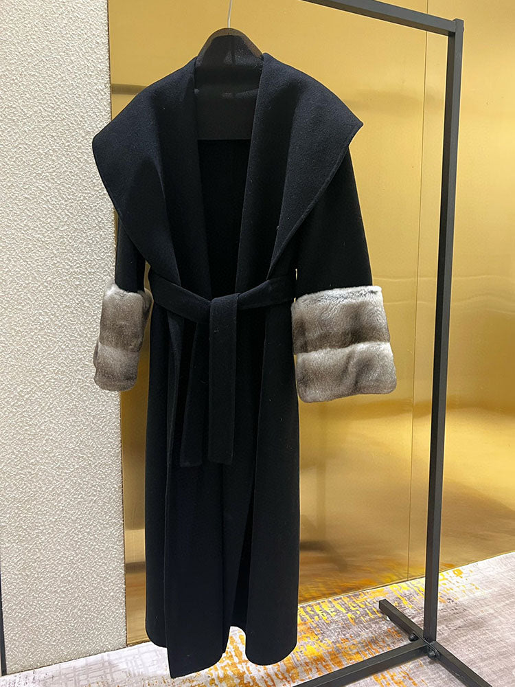 Cashmere Rex Rabbit Fur Sleeves