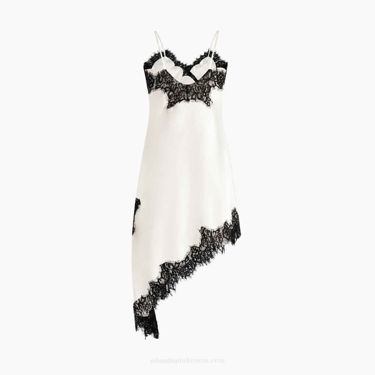 Lace Trim Slip Dress