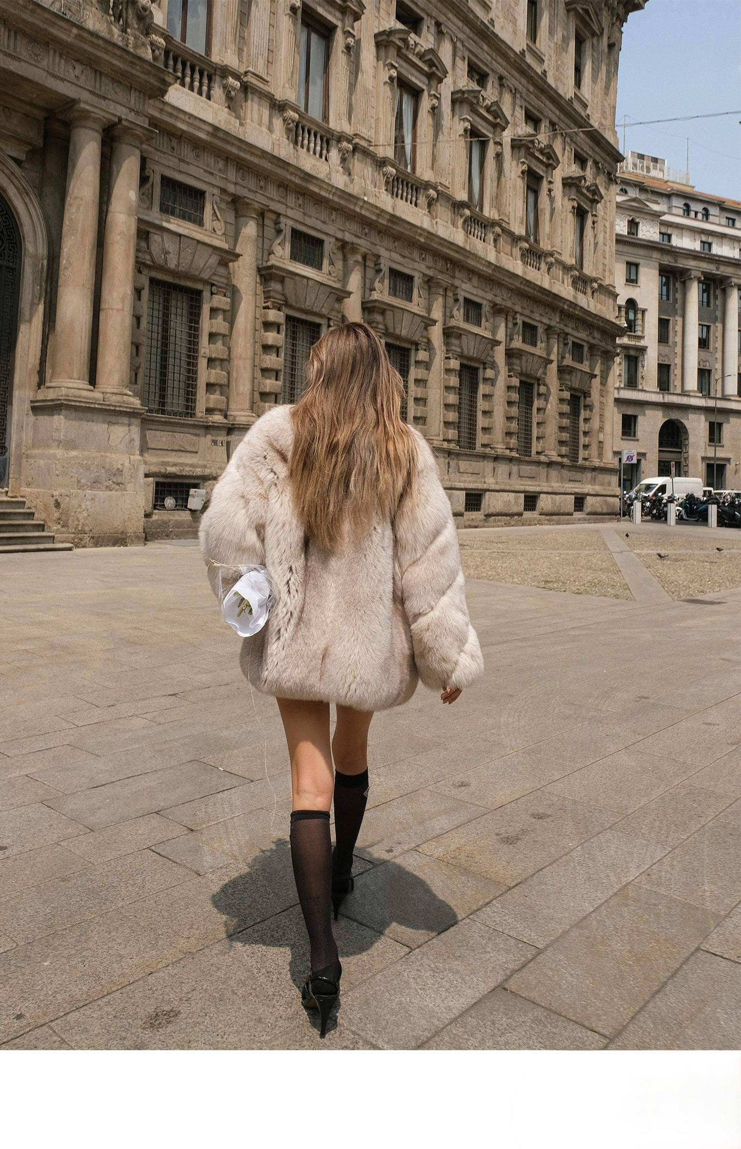 Finland imported whole fox fur winter new fur coat