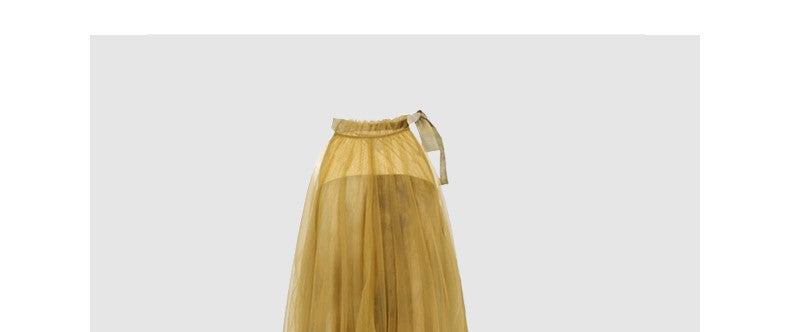Retro suspender dress with ladylike temperament