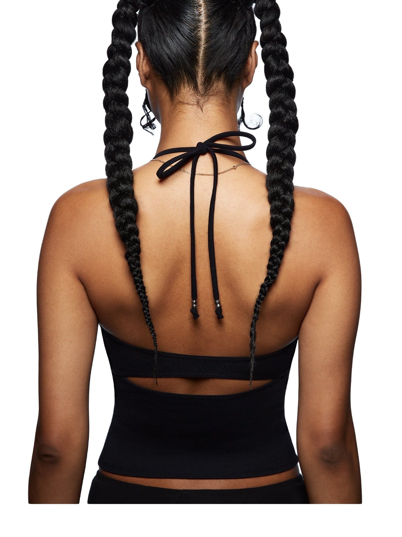 Hot girl halter neck camisole