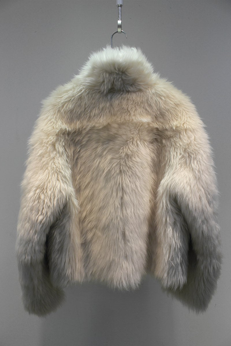 High-quality non-shedding soft Hu Sheep lambskin fur coat
