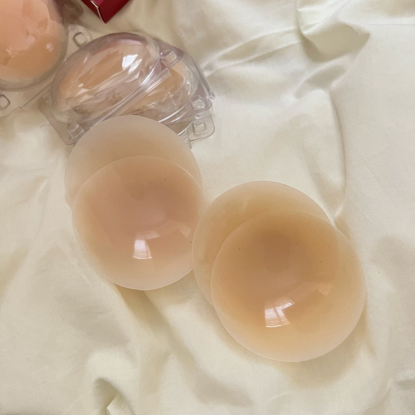 Homemade ultra-thin solid silicone latex patch