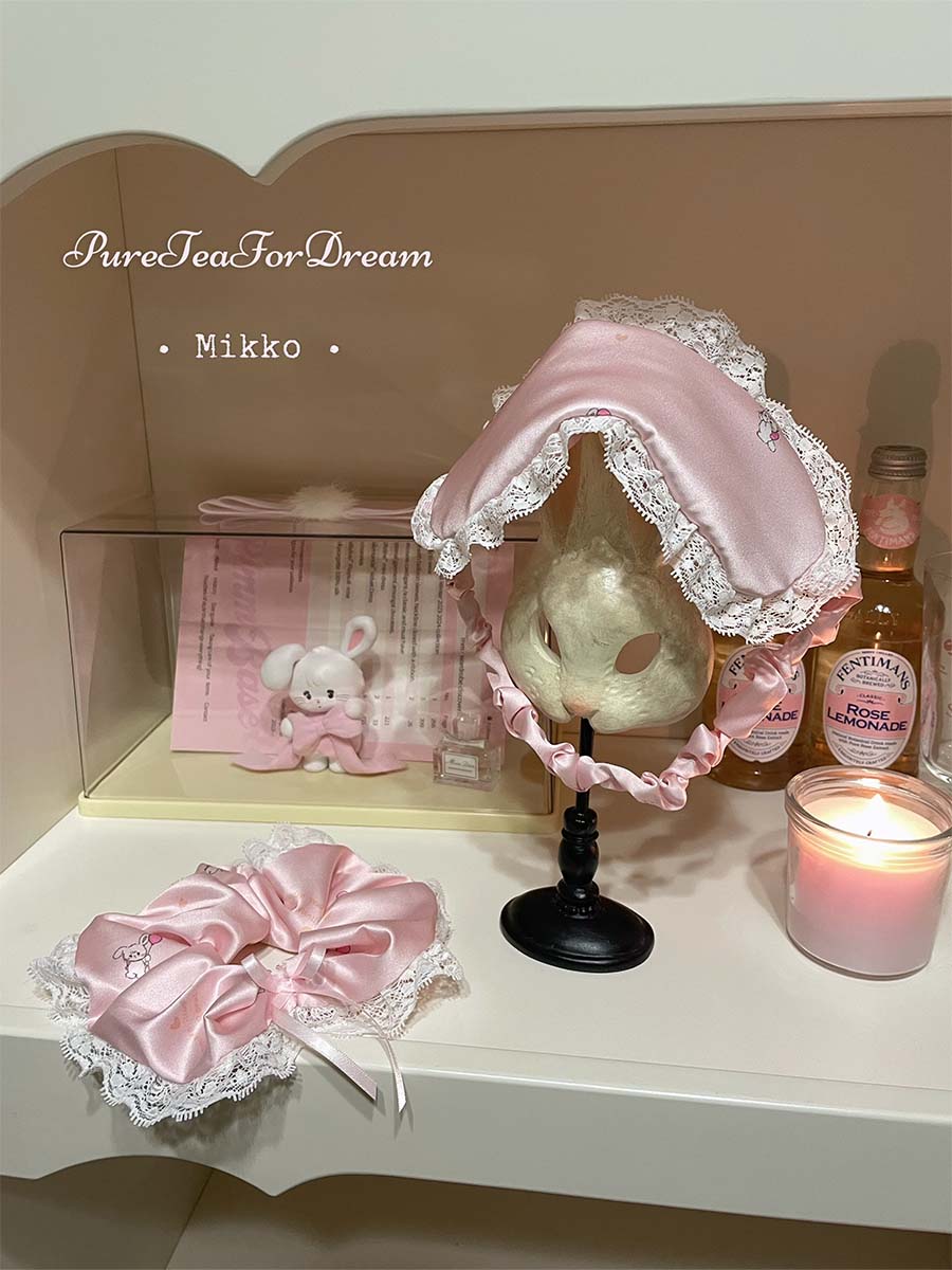 Peach color pajamas suspender top pants