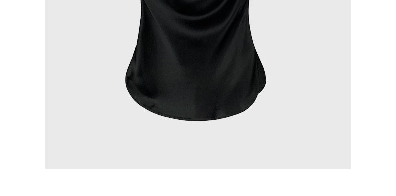 Black camisole with hot girl style