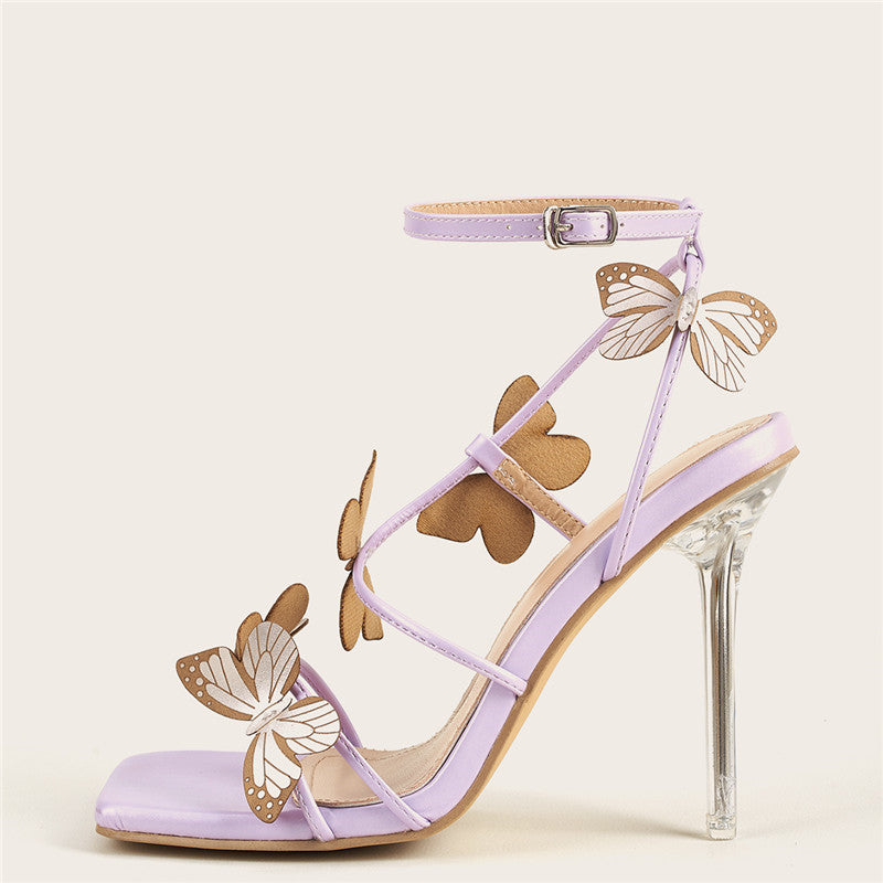 New Women Sandals Sexy high heels Party Dress shoes Pu