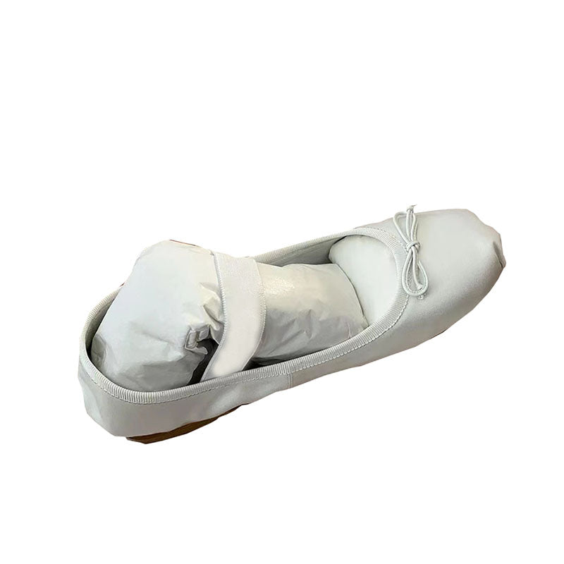 Korean style round toe shallow flat ballet shoes