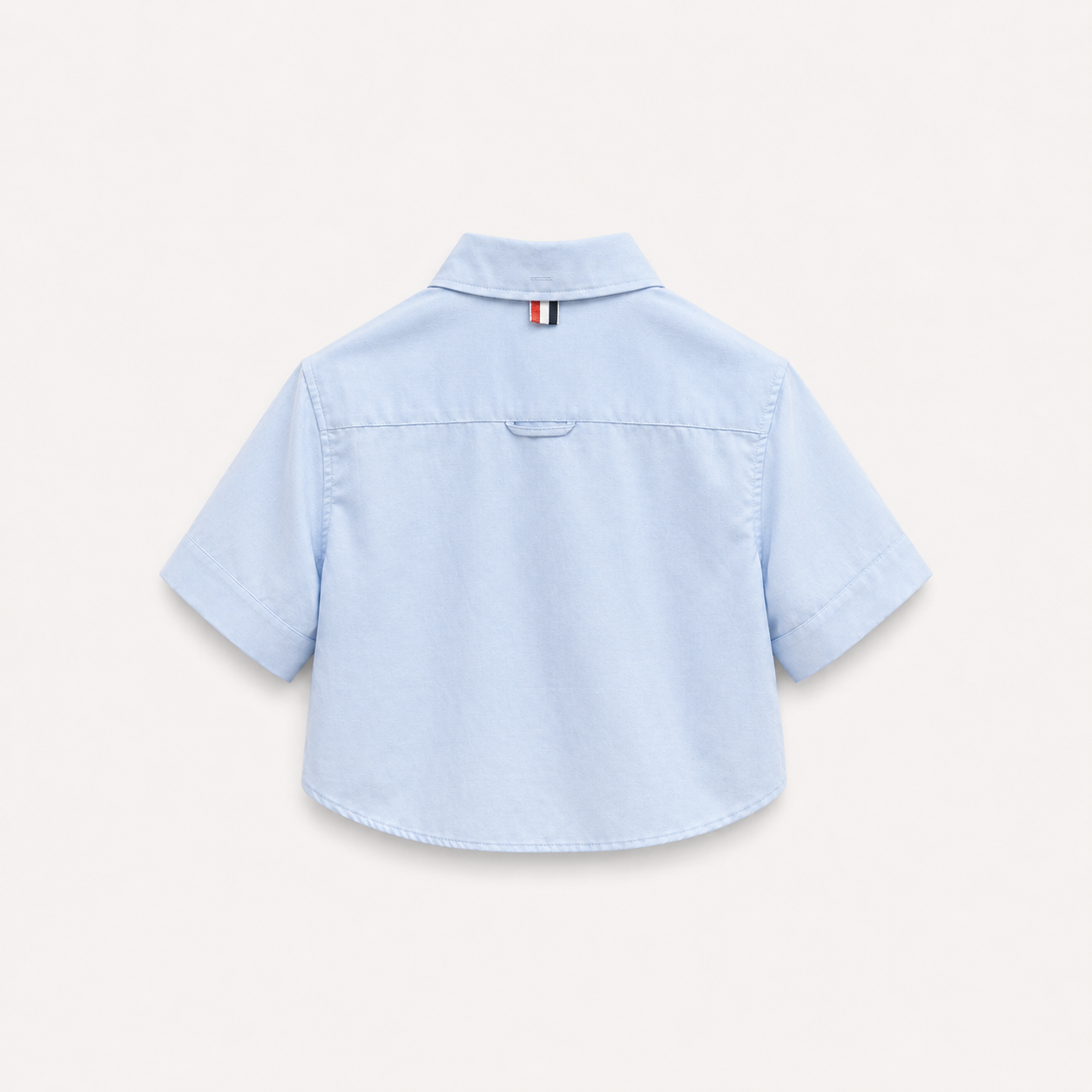 CROPPED SHIRT WITH POCKET