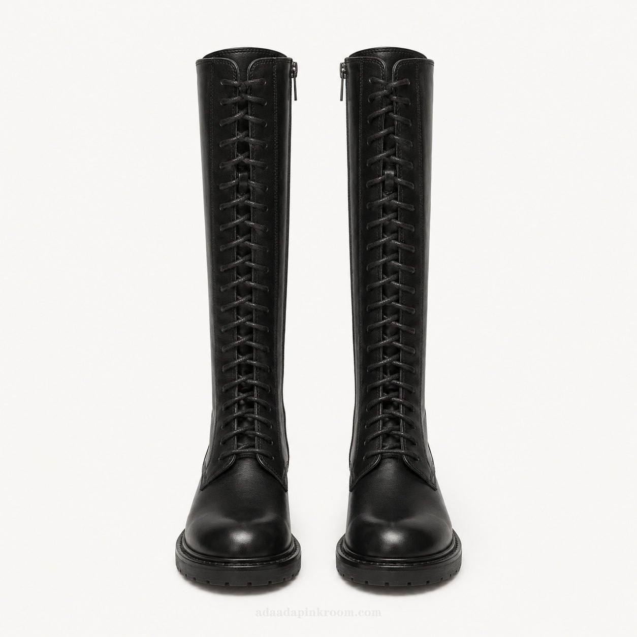 Lace-Up Ankle Boots