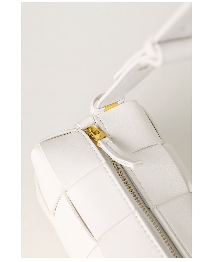 Genuine Leather Mini Crossbody Handbag