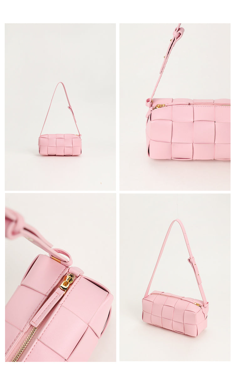 Genuine Leather Mini Crossbody Handbag