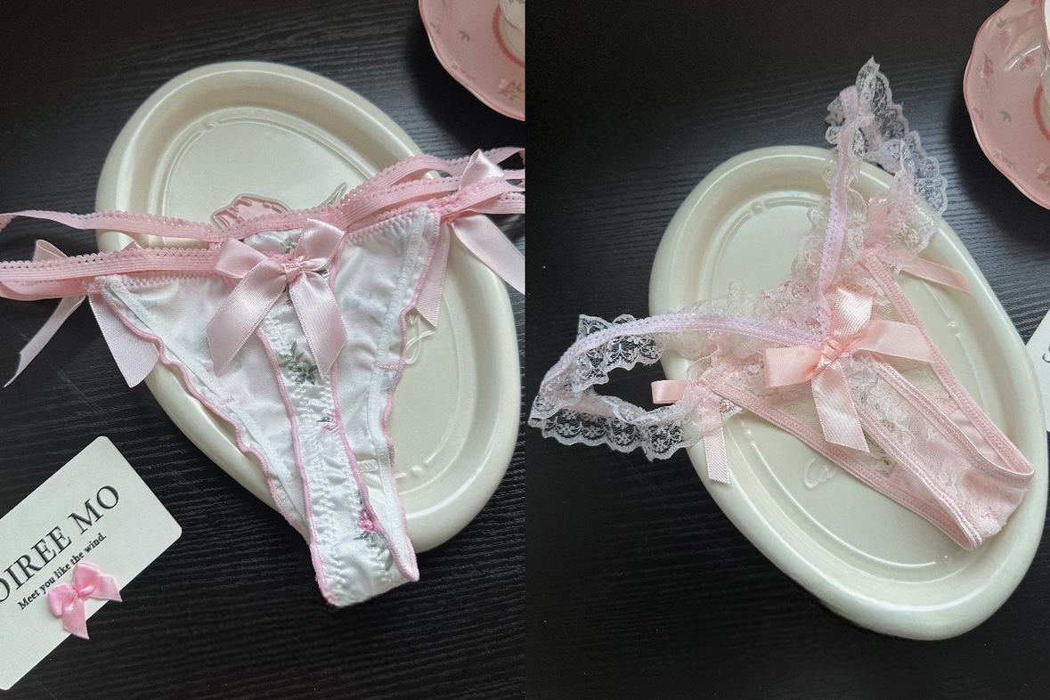 Put on beautiful underwear for your pretty butt