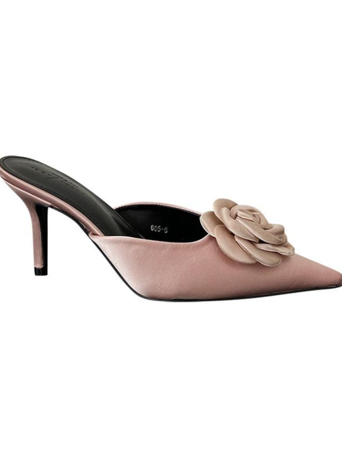 Monet rose pointed toe high heels