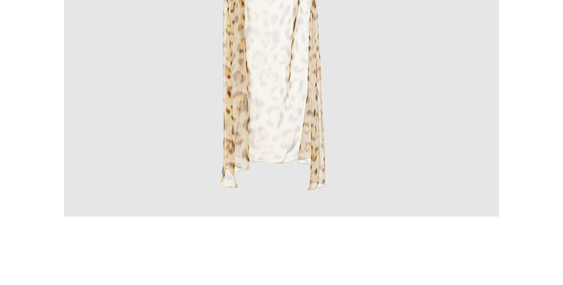 Leopard Print Halter Vest Sexy Hot Girl Style 2024 Summer New Temperament Pure Lust Top for Women