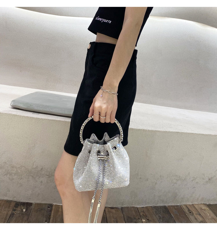New Handbag Diamonds Evening Clutch Wedding Party Bag