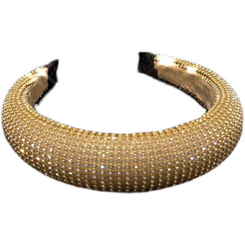 Korean simple full diamond headband